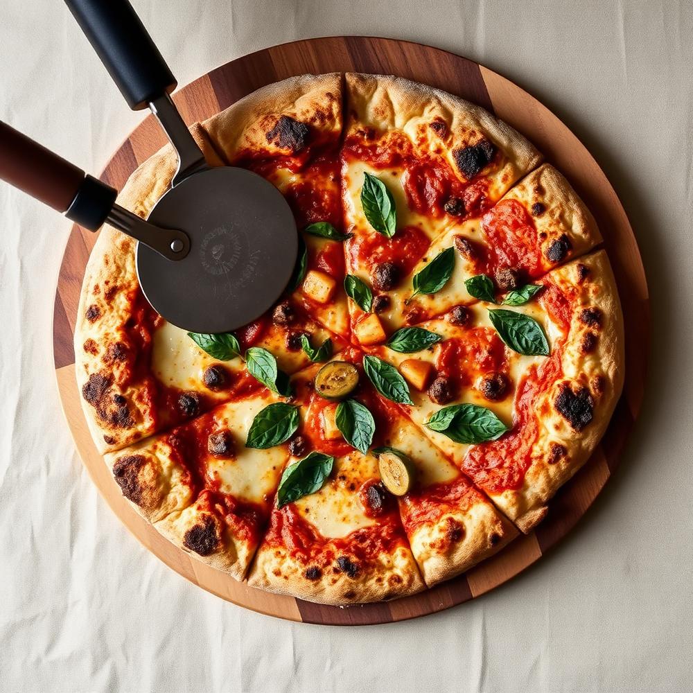 Straight out, ready to slice
