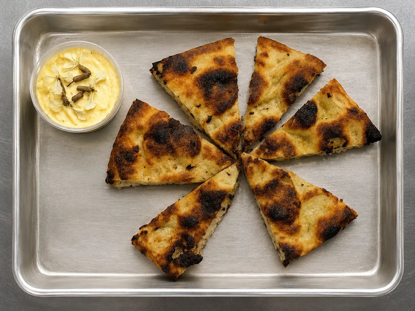 Pinsa Bread with Garlic Butter